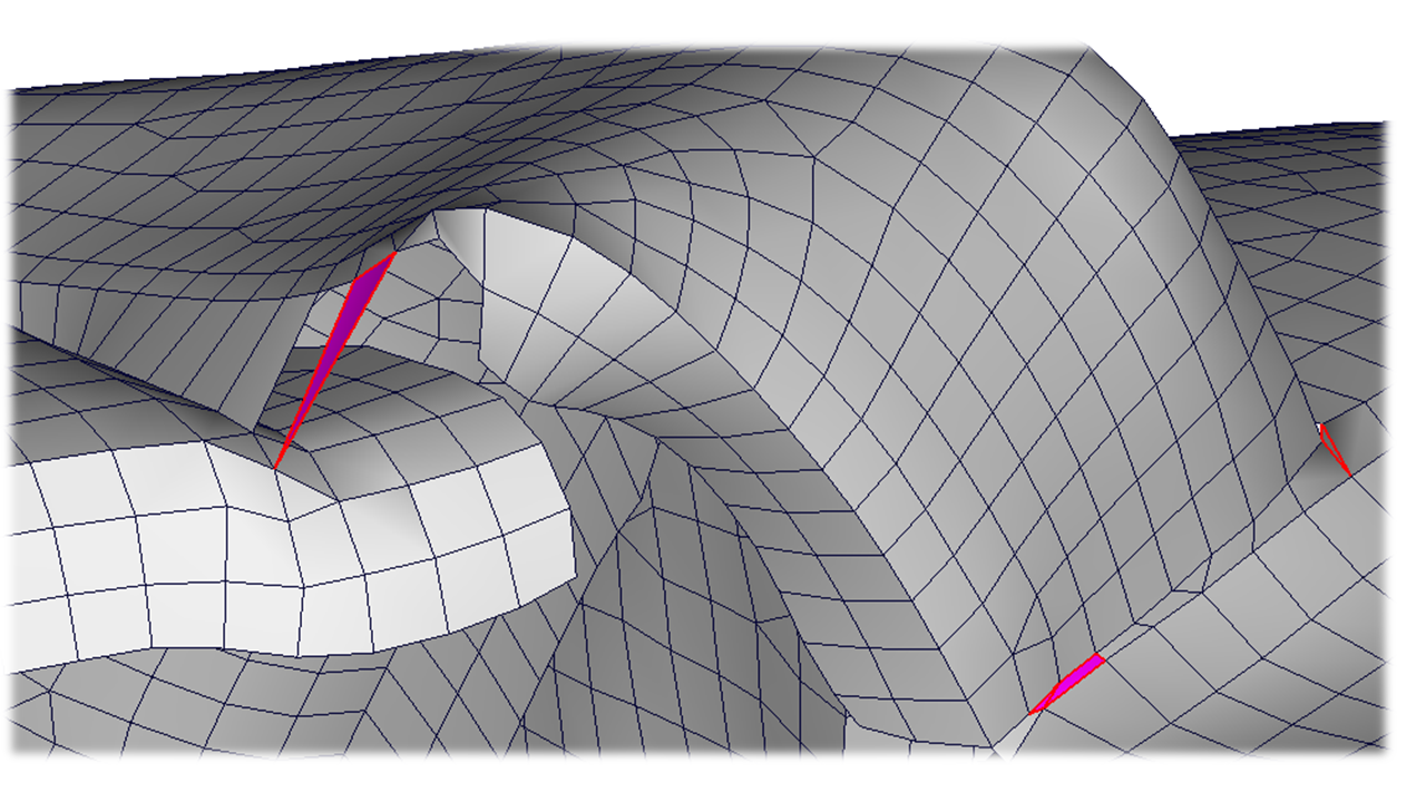 Anomaly Detection: detected bad mesh quality